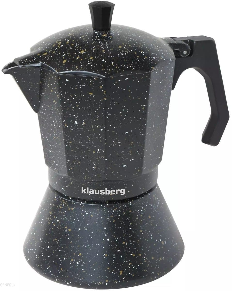 Klausberg Serie - Espresso Koffiemaker - 9 Kopjes - Aluminium - Voor Alle Kookplaten — afbeelding 1