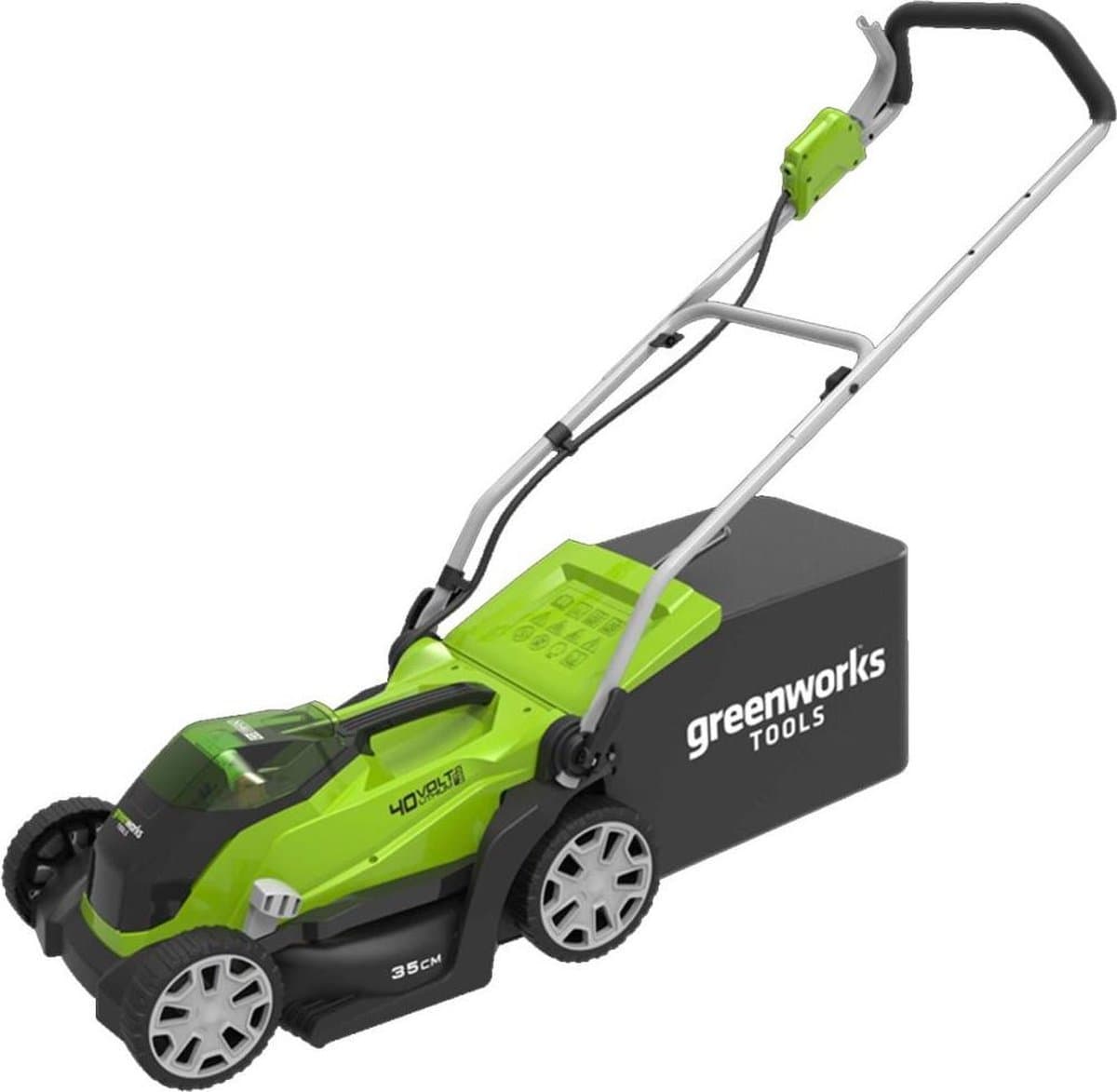 Greenworks-Grasmaaier-zonder-40-V-accu-G40LM35-2501907 — afbeelding 1