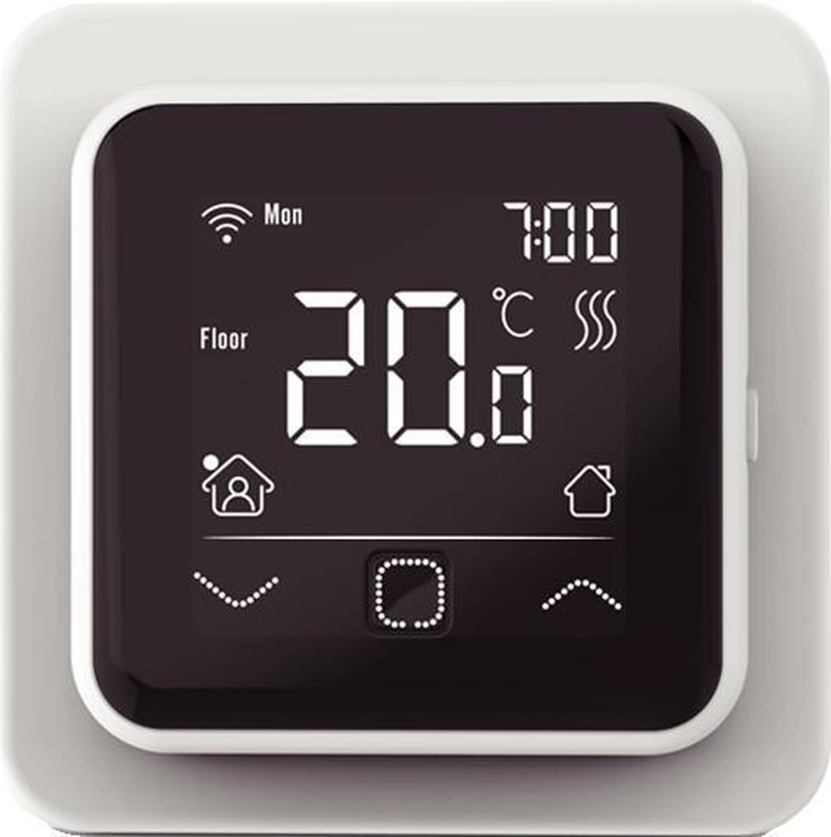 e-Heat C16 WiFi Klokthermostaat, RAL 9010 (Polar wit) — afbeelding 1