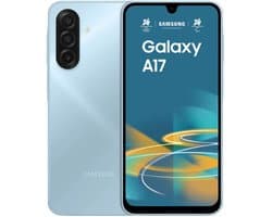Samsung Galaxy A17 17 cm (6.7) Hybride Dual SIM 4G USB Type-C 8 GB 256 GB 5000 mAh Lichtblauw