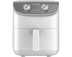 Heteluchtfriteuse - Compact apparaat - Koken met hete lucht - Energiebesparend - 38 liter - Wit