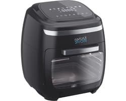 Airfryer zonder olie - XXL-heteluchtfriteuse - Koken met minder vet - Capaciteit 11L - 2000 Watt - Zwart