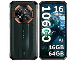 OUKITEL G7 Outdoor Smartphone Gemini AI -16GB RAM-64GB ROM-10600mAh batterij-64MP camera-Android16-4G