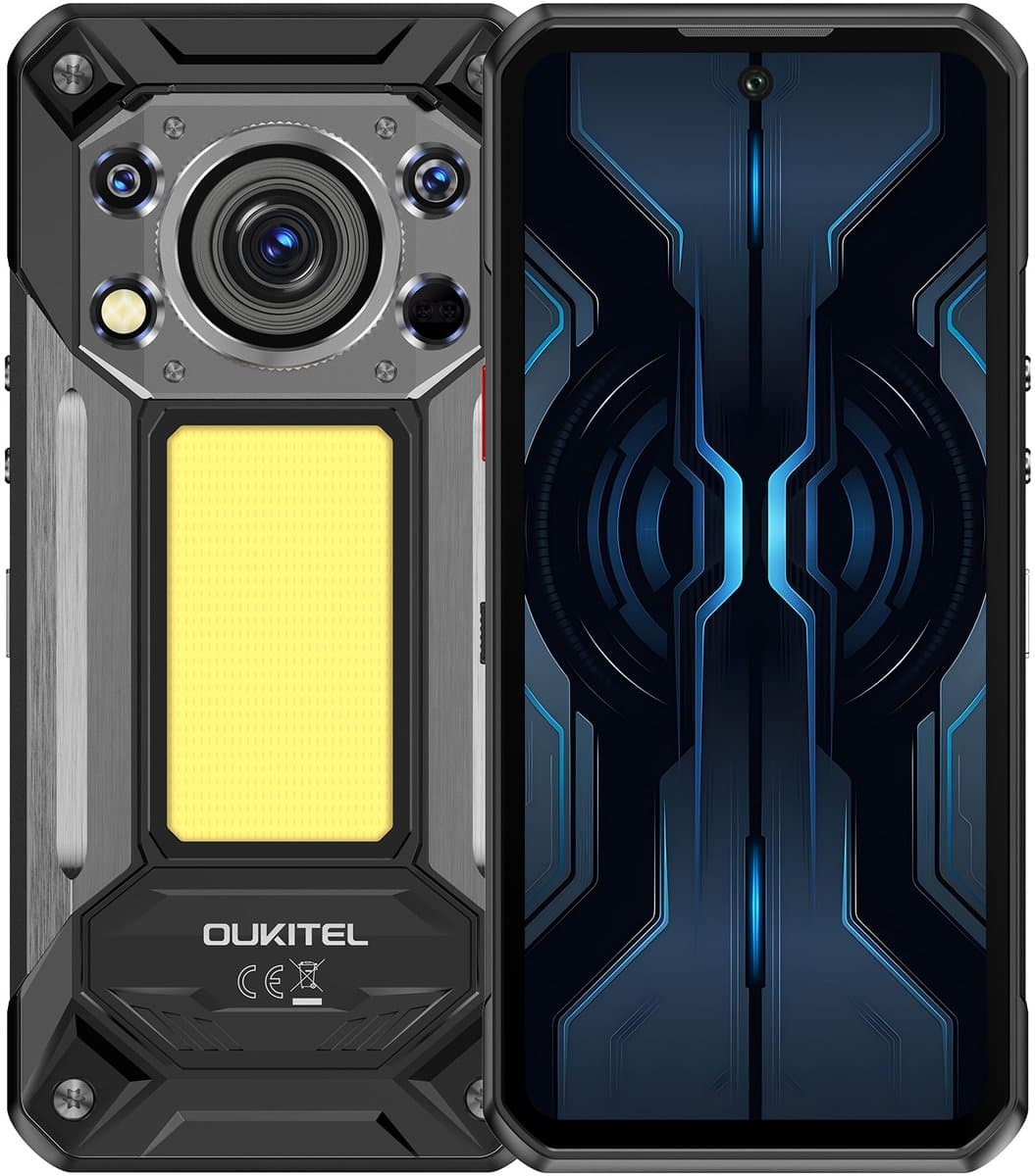 OUKITEL WP500 Outdoor Smartphone-10000mAh 45W Snelladen-1TB ROM-5G Dimensity 8300-120Hz 6.8 inch FHD — afbeelding 1