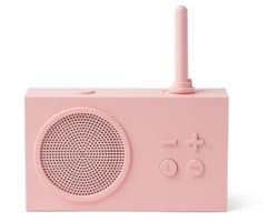 Lexon TYKHO 3 FM Badkamerradio Bluetooth Speaker - Pink