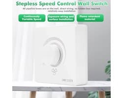 Jadeshay Fan Speed Controller Speed Controller 230V 86 Ceiling Type 10A Speed Controller Fan Wall Mounted LED Dimmer 230V 220V
