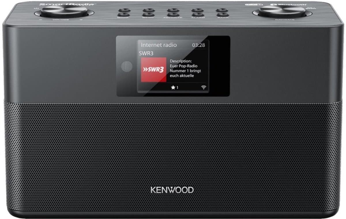 Kenwood CR-ST100S - Smart Internet Radio - DAB+ - Zwart — afbeelding 1