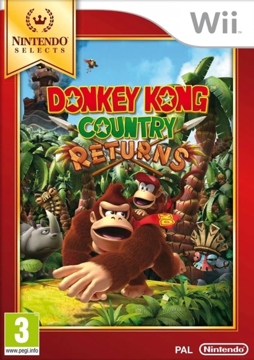 Donkey Kong: Country Returns - Wii — afbeelding 1
