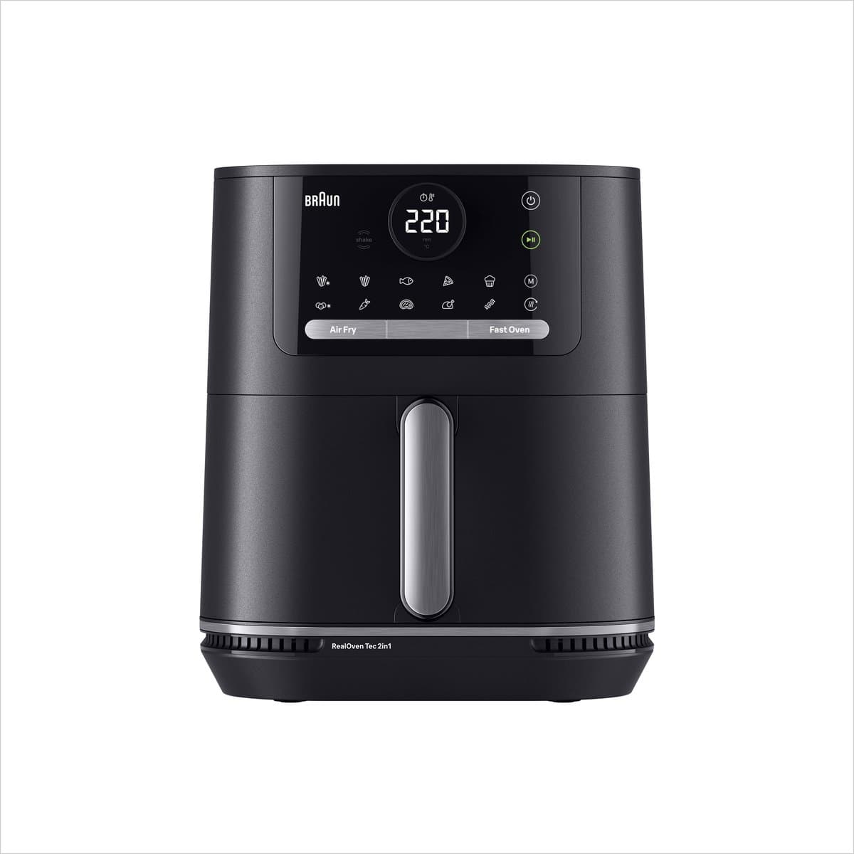 Braun MultiFry 5 Airfryer 2in1 - HF5050 - 6L - tot 6 personen - Vaatwasbestendige Lade - RealOven Tec — afbeelding 1