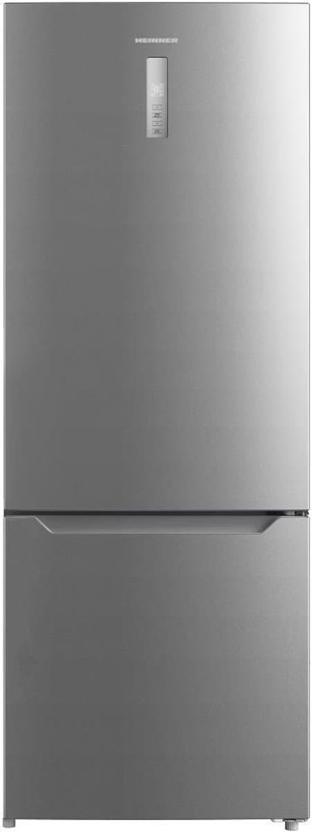 Heinner HCNF-M435INVHXE++ Koelvriescombinatie 435 L – No Frost – InoxCool Technologie – LED Touch Display – Super Freezing – RVS – 5 Jaar Garantie — afbeelding 1