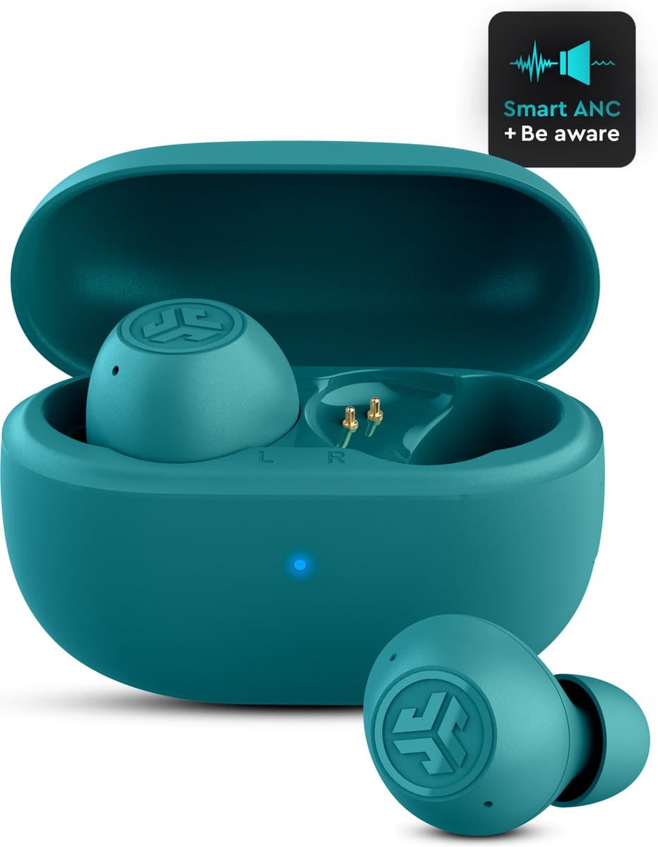 JLAB Go Pop ANC TWS In-ear Draadloze oordopjes Met Noise-cancelling Teal — afbeelding 1