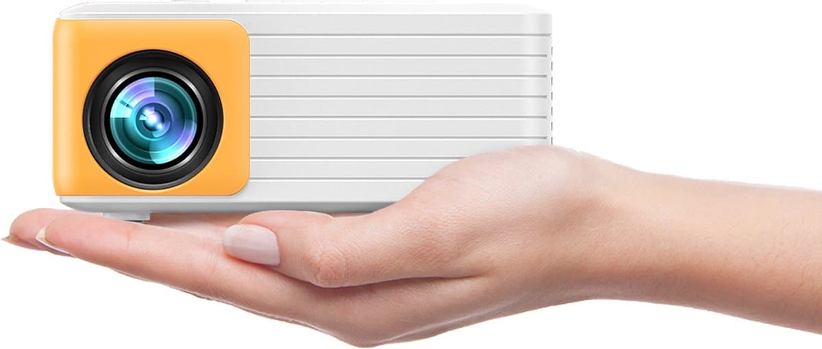 Yoton Y3 Mini Beamer met Wifi en Bluetooth - 7500 Lumen - Compatibel met HDMI, USB, AV, Laptop, Smartphone — afbeelding 1