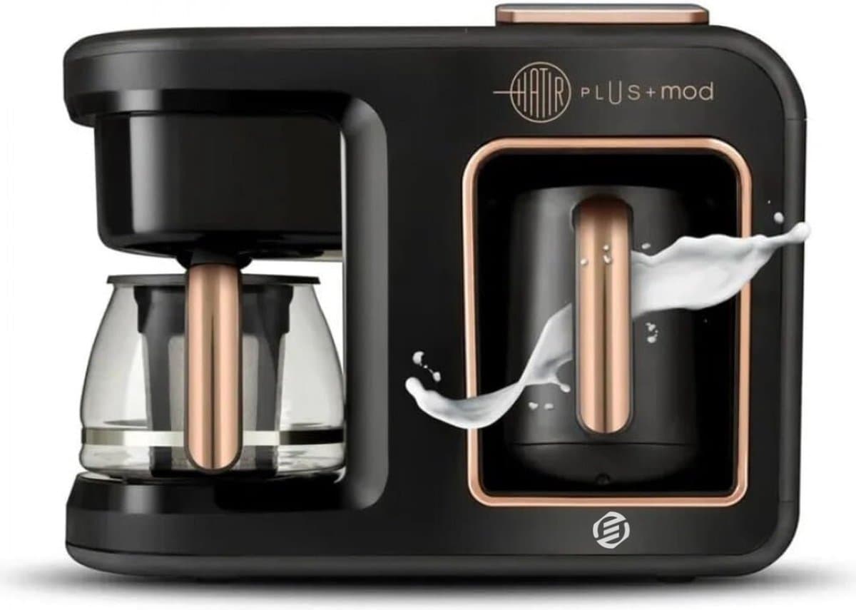 Equivera Turks Koffiezetapparaat - Turkse Koffie - Turkse Koffiemachine - Traditionele Koffiebeleving — afbeelding 1