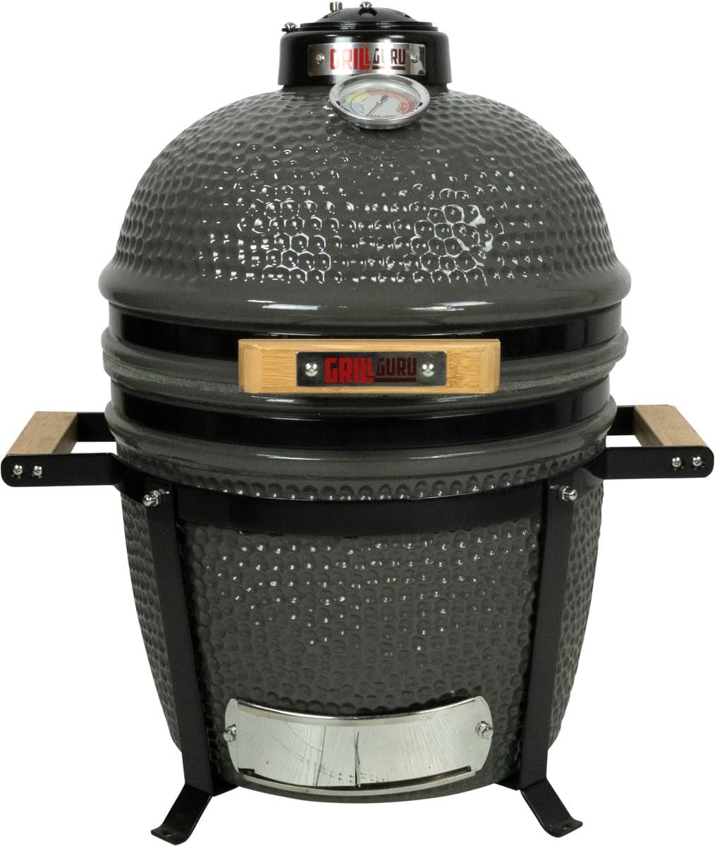 Grill Guru Kamado Barbecue Original Compact ø33cm / ø13inch - Compleet - Grijs — afbeelding 1