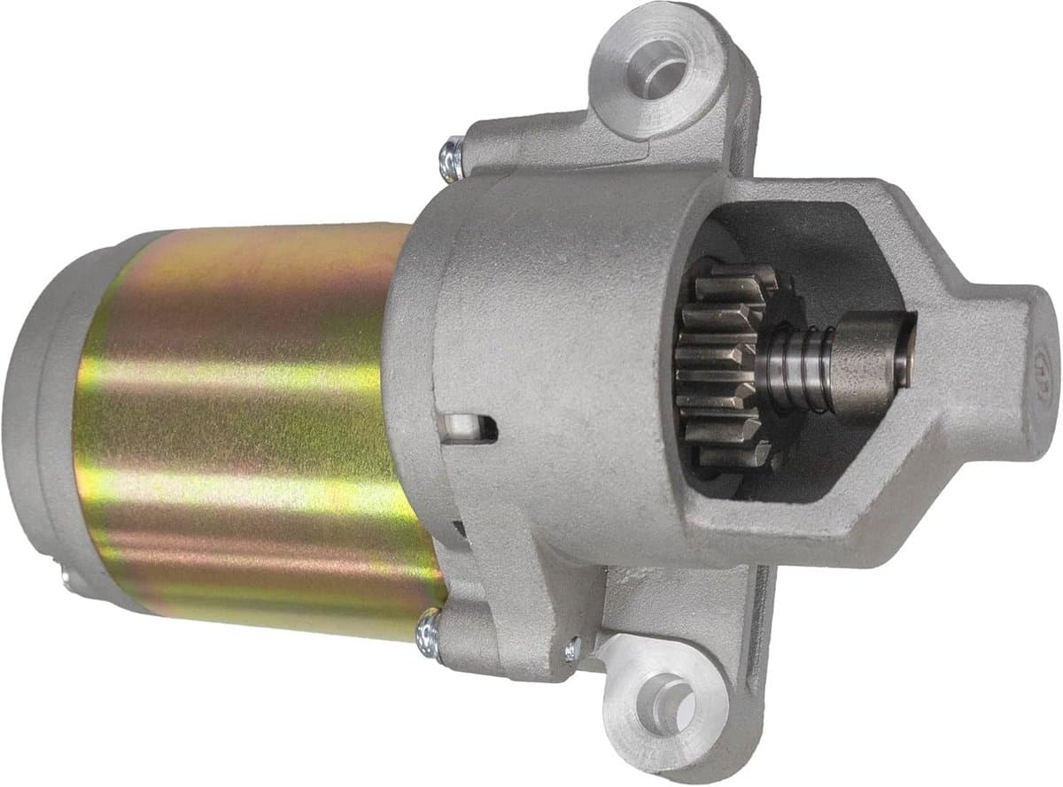 Startmotor voor Grasmaaiers - Compatibel met Diverse Motoren — afbeelding 1