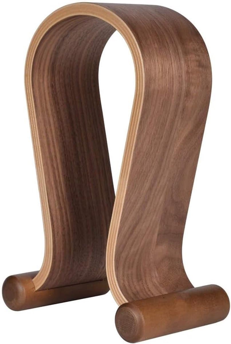 Hoofdtelefoon Standaard Hout - Desk Mount voor Gaming Headsets en Koptelefoons — afbeelding 1