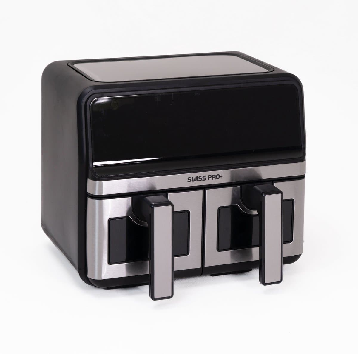 Swiss Pro+ SPAF8L2G - Dubbele Airfryer - 8L - 2400W - Dual Zone Technologie — afbeelding 1