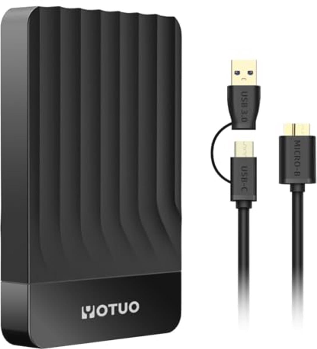 Draagbare Externe Harde Schijf 500GB USB 3.0 voor PC en Laptop — afbeelding 1