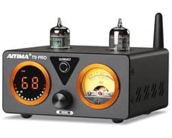 100W Bluetooth HiFi Versterker met VU Meter en Digitale Ingangen