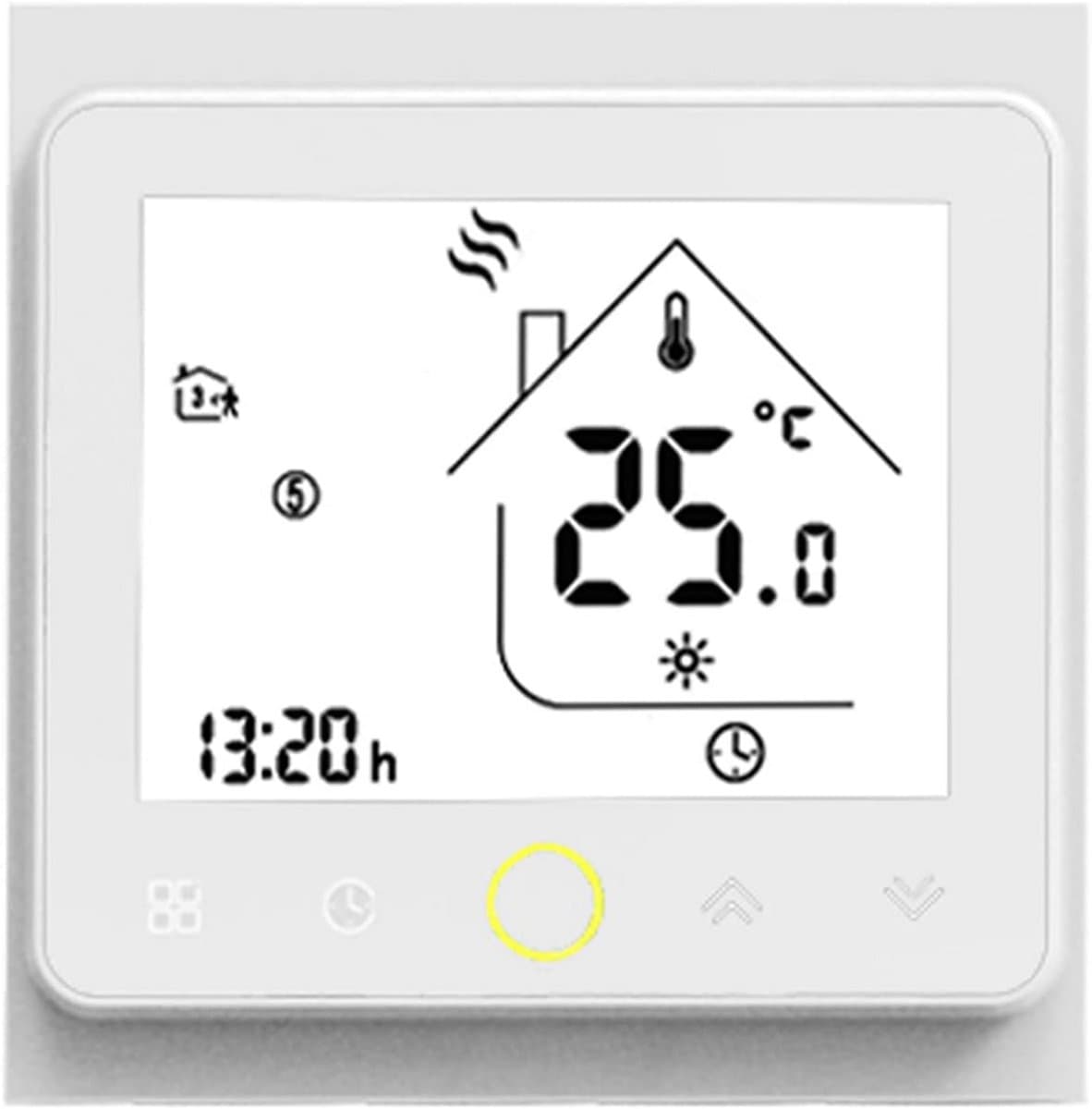 Slimme Wi-Fi Thermostaat met App-Bediening voor Boiler en Verwarming — afbeelding 1