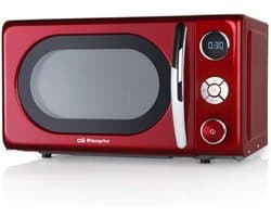 Magnetron met Grillfunctie 20 Liter Inhoud 700W Digitaal Display & 8 Automatische Menu's