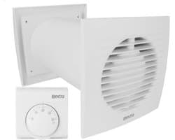 Warmteverdeler ventilator met thermostaat voor optimale warmteoverdracht - Ø 125 mm 1000 mm