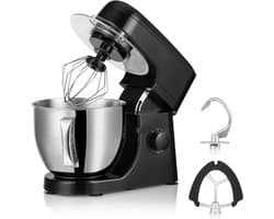 DYNA® Mixer met Mengkom - Keukenmachine - Kneedmachine- Zwart- 39cm x 35cm x 25cm