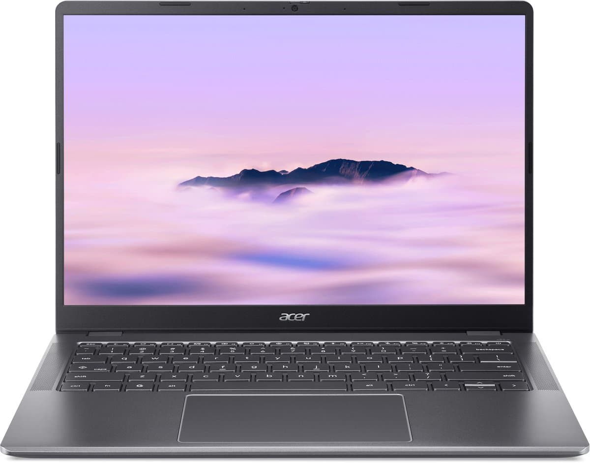 Acer Chromebook Plus 514 CB514-6HT-31LN - 14 inch - Touchscreen - Core 3 (i3) - 8GB - 128GB - Verlicht toetsenbord - Grijs — afbeelding 1