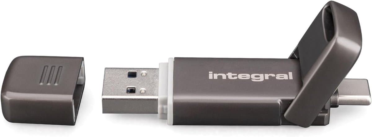 Draagbare SSD - Snelle Opslag - Bestanden Overzetten - Dubbele USB Poorten - 512 GB Capaciteit — afbeelding 1