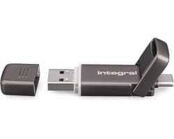 Draagbare SSD - Snelle Opslag - Bestanden Overzetten - Dubbele USB Poorten - 512 GB Capaciteit