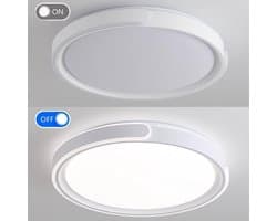 Dimbare LED Plafondlamp Rond Ø50cm met Afstandsbediening - Warmwit tot Koelwit Licht (3000K-6500K)