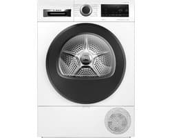 BOSCH WQG233DKPL - Wasdroger - 8 kg Vulgewicht - 64 dB - Wit - Warmtepompdroger - Voorlader - Poolstalig display — afbeelding 1