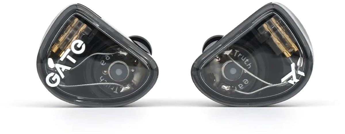 Truthear Gate - In-Ear Monitors - IEM - Met Microfoon - Gaming oortjes - Oordoppen - Verwisselbare Kabel - Ergonomisch Design - Zwart — afbeelding 1