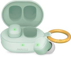 Phreeze Mini EarBuds - Draadloze Oordopjes - Groen - Geschikt voor Apple & Samsung - Oortjes Draadloos met Bluetooth 5.4