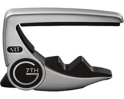 G7th Performance 3 Capo voor Elektrische en Akoestische Gitaar - Zilver