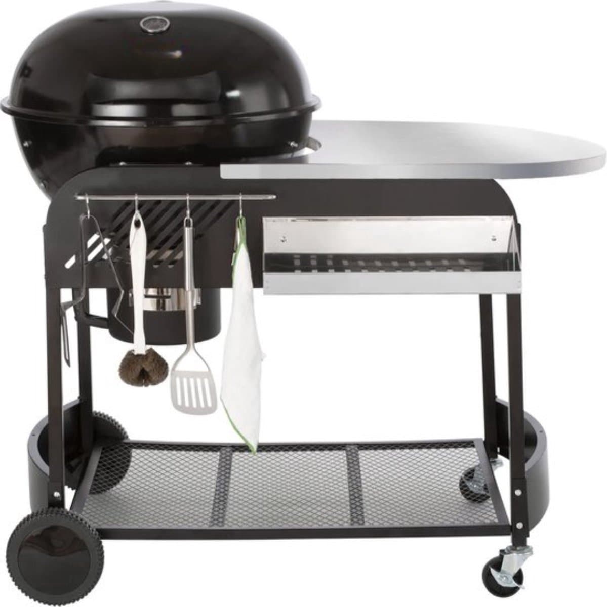 Barbecue - Met Tafel - BBQ - Ideaal Voor Houtskoolgrill — afbeelding 1