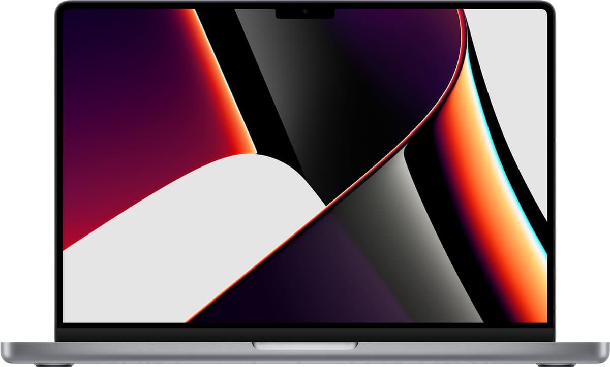 Apple MacBook Pro (Oktober, 2021) MKGQ3D/A - 14 inch - Apple M1 Pro - 1 TB - Space Grey - QWERTZ — afbeelding 1