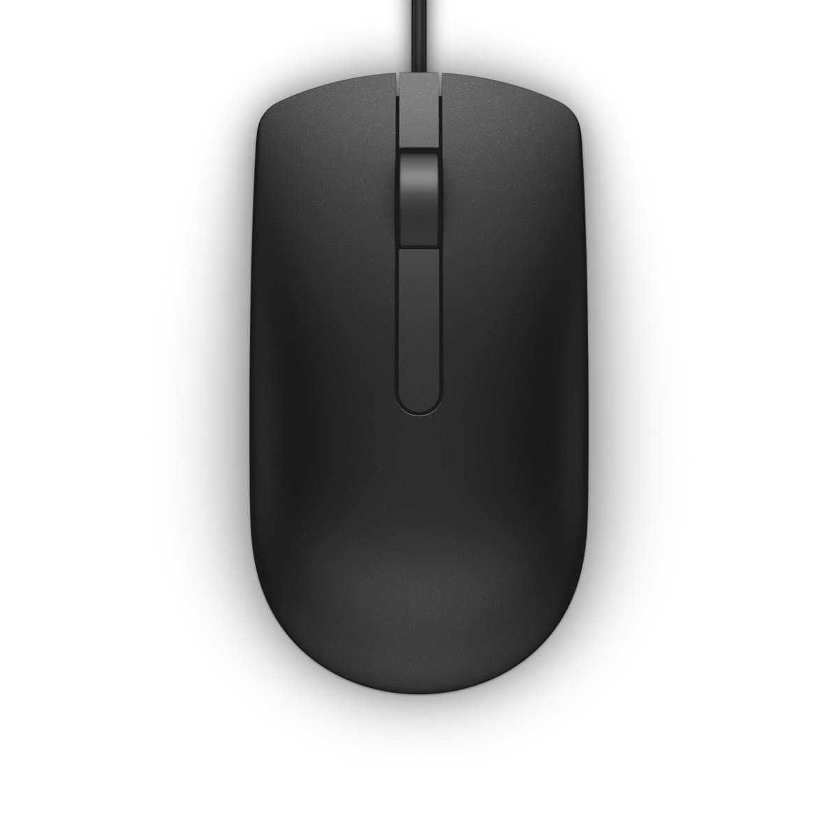 Dell - optische usb muis - links- en rechtshandig - zwart - MS116 - 1000 dpi — afbeelding 1
