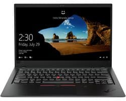 Lenovo ThinkPad X1 Carbon Intel® Core™ i7 i7-8550U Laptop 35,6 cm (14") Full HD 16 GB LPDDR3-SDRAM 512 GB SSD Wi-Fi 5 (802.11ac) Windows 10 Pro Zwart