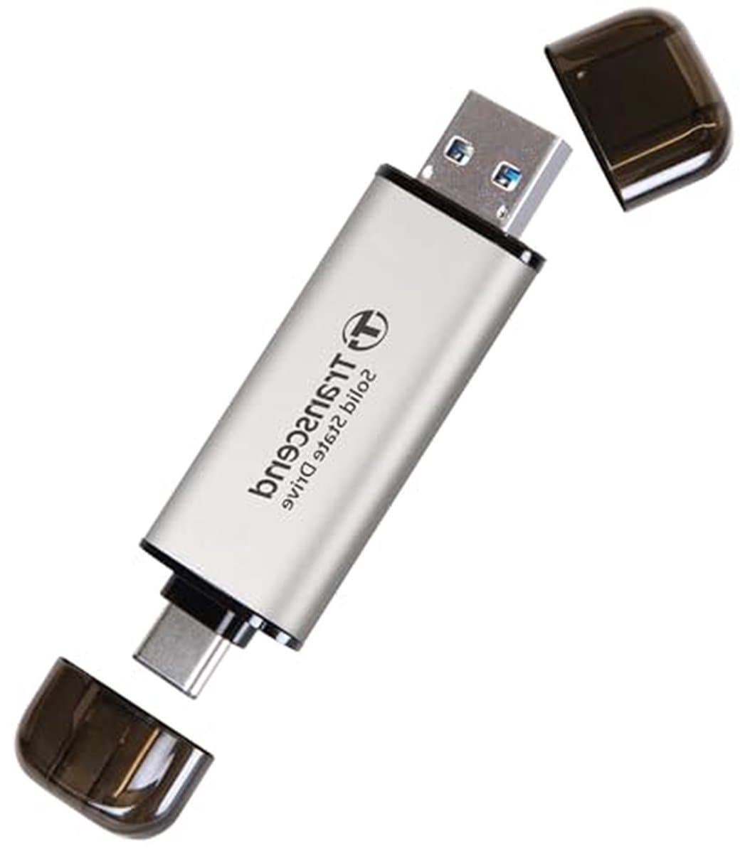 Externe SSD - Draagbare Opslag - Bestanden Overzetten - Hoge Snelheid - 1 TB - Zilver — afbeelding 1
