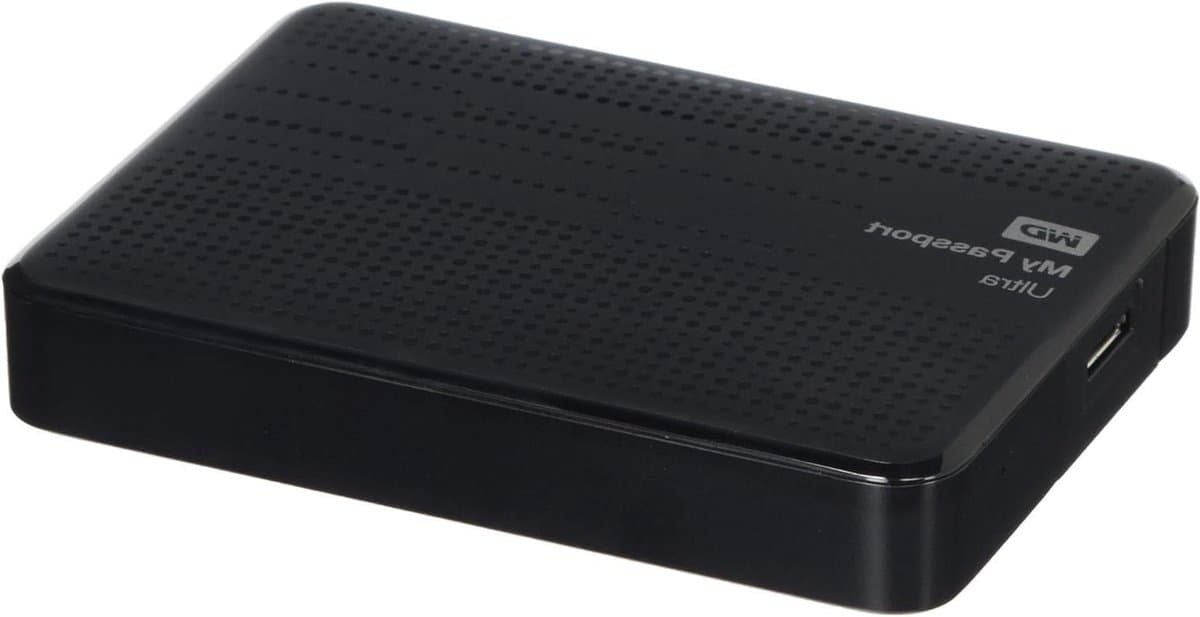 Externe Harde Schijf - Draagbare Opslag - Bestanden Opslaan - Hoge Capaciteit - 2 TB - Zwart — afbeelding 1