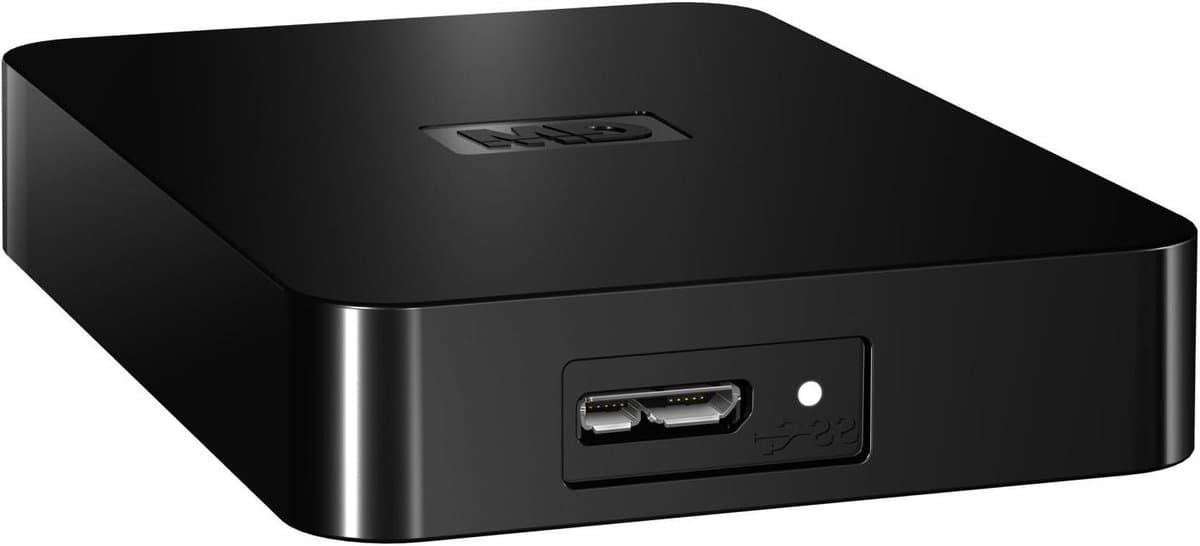 Externe Harde Schijf - Draagbare Opslag - Bestanden Opslaan - USB 3.0 Interface - 1 TB - Zwart — afbeelding 1