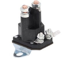 SnelShoppen - DC12V Starter Solenoid Relais Koperen Waterdicht Vervangingsonderdeel voor Grasmaaier - 1 513075 E513075