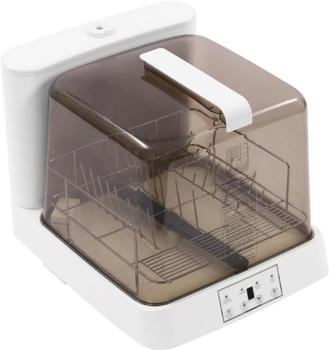 Allvia® Mini Vaatwasser - Kleine Vaatwasser - Vrijstaande Vaatwasser - met 360° Draaibare Spuitmond - met Meerdere Reinigingsmodi — afbeelding 1