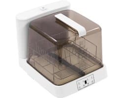 Allvia® Mini Vaatwasser - Kleine Vaatwasser - Vrijstaande Vaatwasser - met 360° Draaibare Spuitmond - met Meerdere Reinigingsmodi