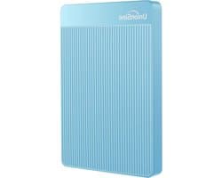 Externe Harde Schijf - Draagbare Opslag - Bestanden Opslaan - Ultrasnelle USB 3.0 - 500 GB - Blauw