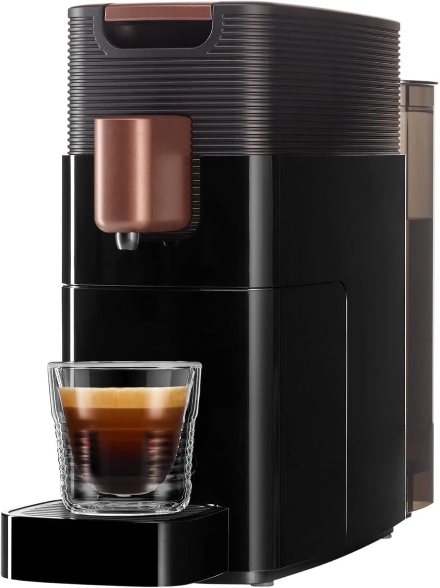 Capsuleapparaat - Koffiezetapparaat - Koffie Zetten - Testwinnaar 2023 - 08 liter tank - Zwart koper — afbeelding 1