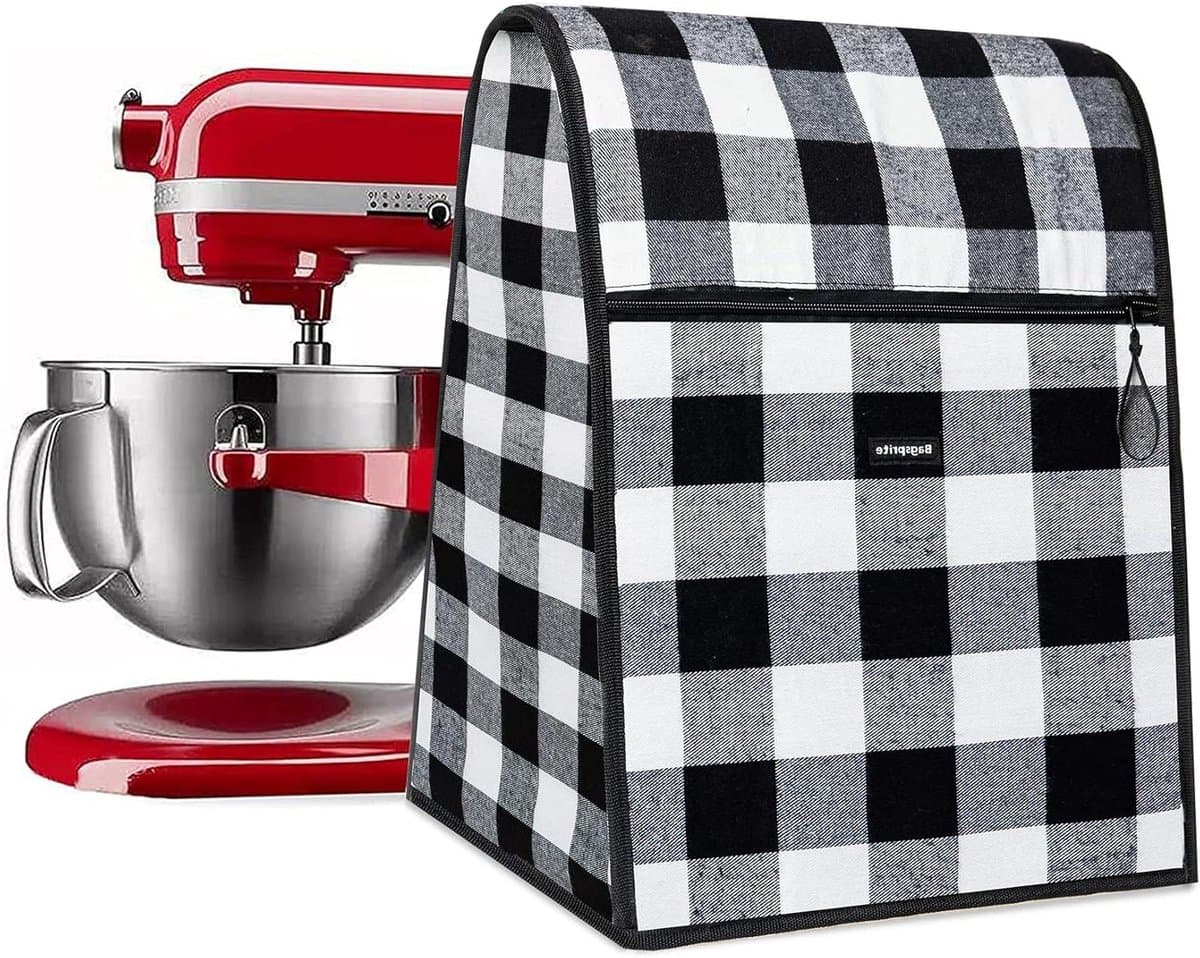 Mixerhoes Keuken - Apparaathoes Mixer - Keuken Organiseren - Met Opbergvakken - 4.5-8 Quart - Zwart — afbeelding 1