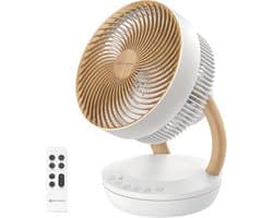 Tafelventilator stil – Luchtcirculator 20 dB – 8 snelheden – 3D oscillatie – Afstandsbediening