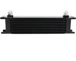 Oliekoeler Kit - Motorolie Koeler - Motor Bescherming - Hoge Efficiëntie - 10 Rijen - Zilver